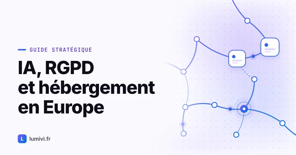 IA, RGPD et hébergement en Europe : guide pour les PME (2026)